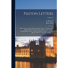 Paston Letters by A Ramsay Paperback Book