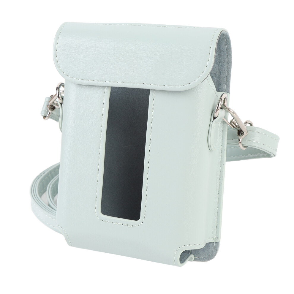 Stylish Pu Smartphone Printer Case For Link 3 With Shoulder Strap (10X4x13.5cm) 7641358967398