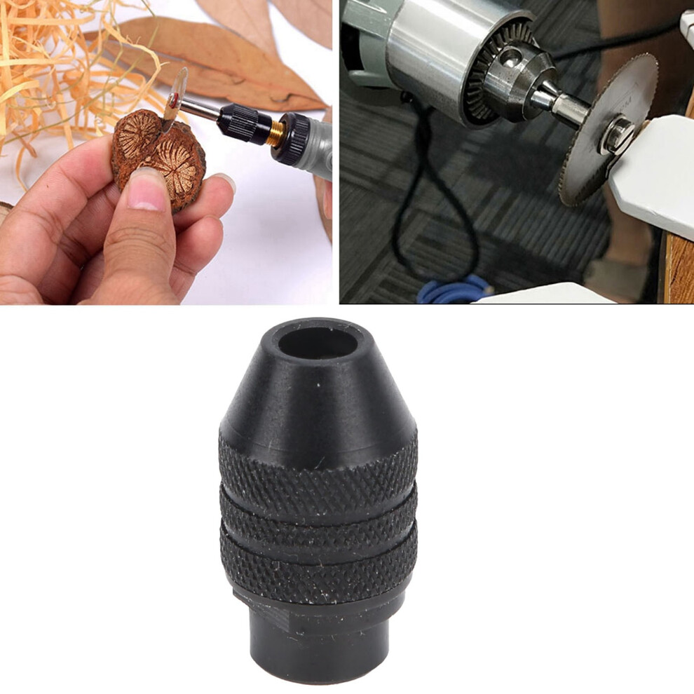 Multi Chuck Carbon Steel Adapter For Grinder, M7x0.75, 0.5-3.2Mm 3041358967796