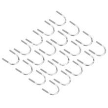 Schwere Edelstahl-U-Bolzen 20 Stück M6x33 Maschinenteile Hardware