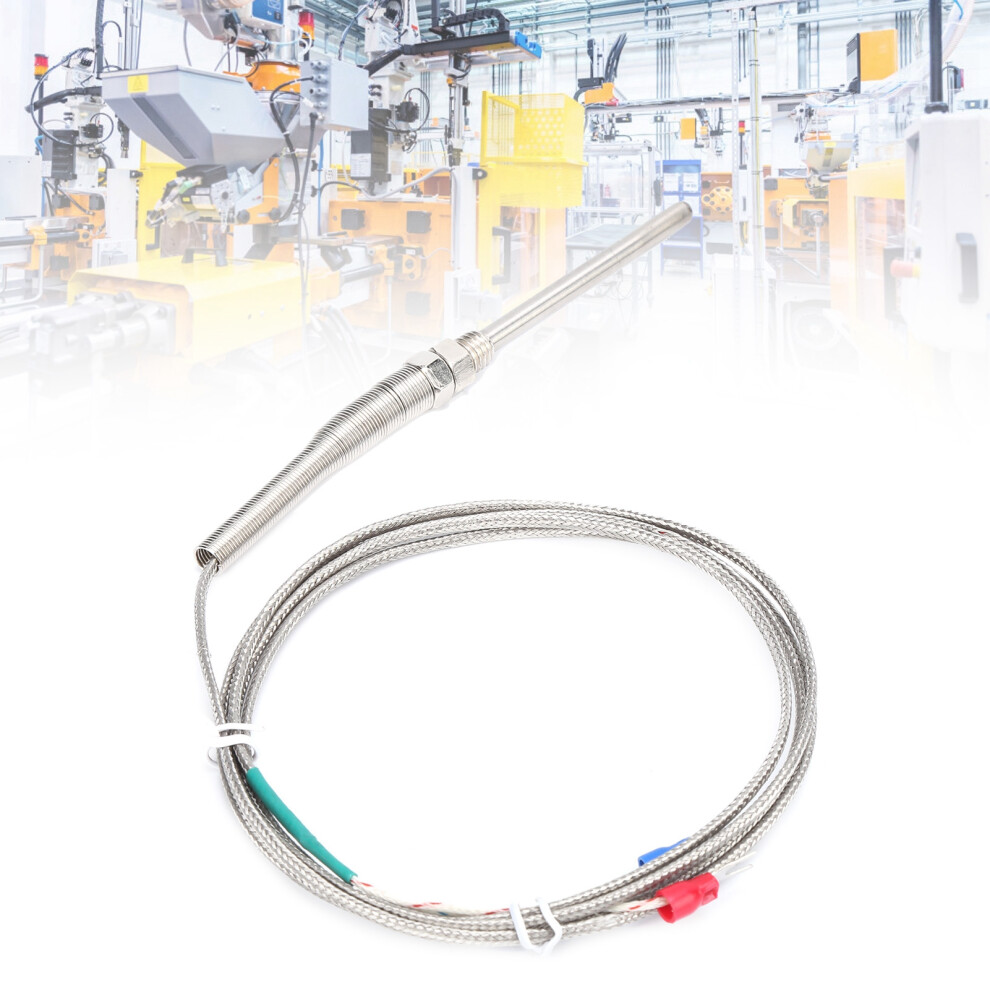 5x70mm K-Type Thermocouple Probe M8 Thread for Precise Temperature Control