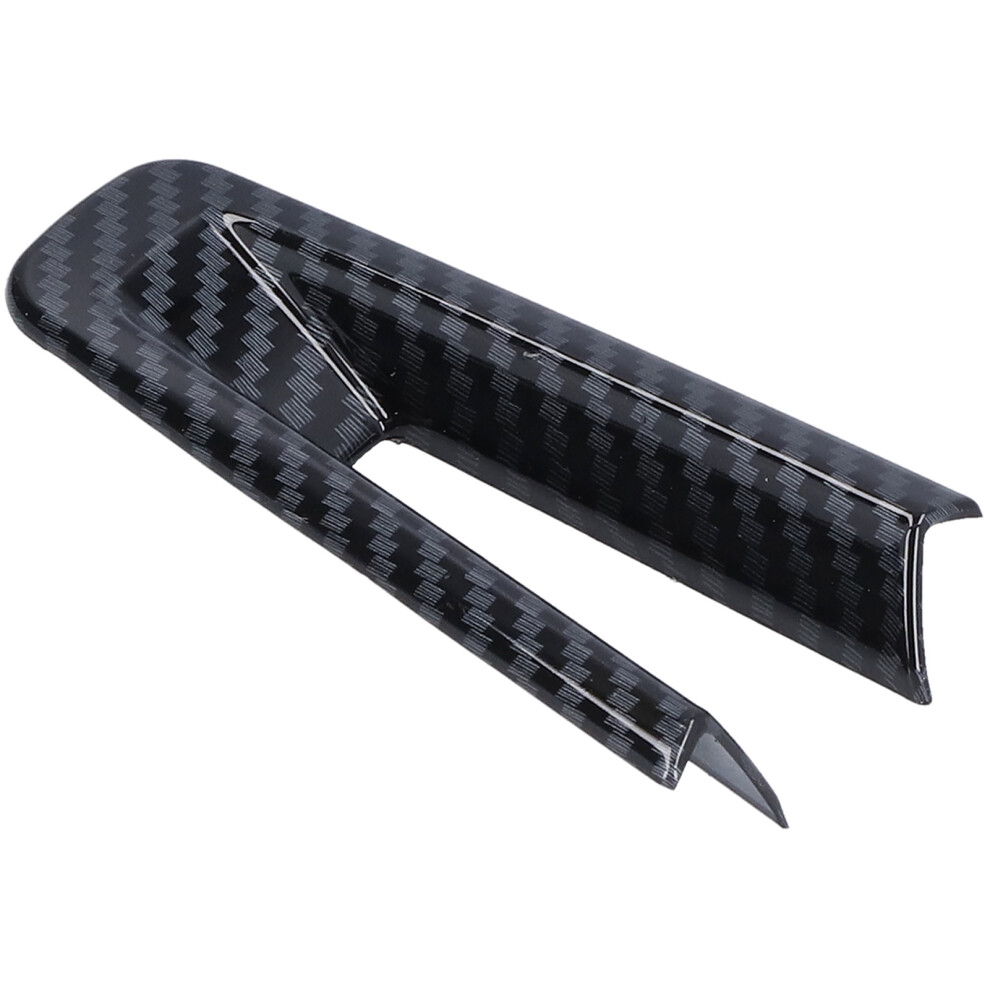 Carbon Fiber Style Steering Wheel Trim Cover For Mazda 3 Cx-30 2019-2021 7681358969381