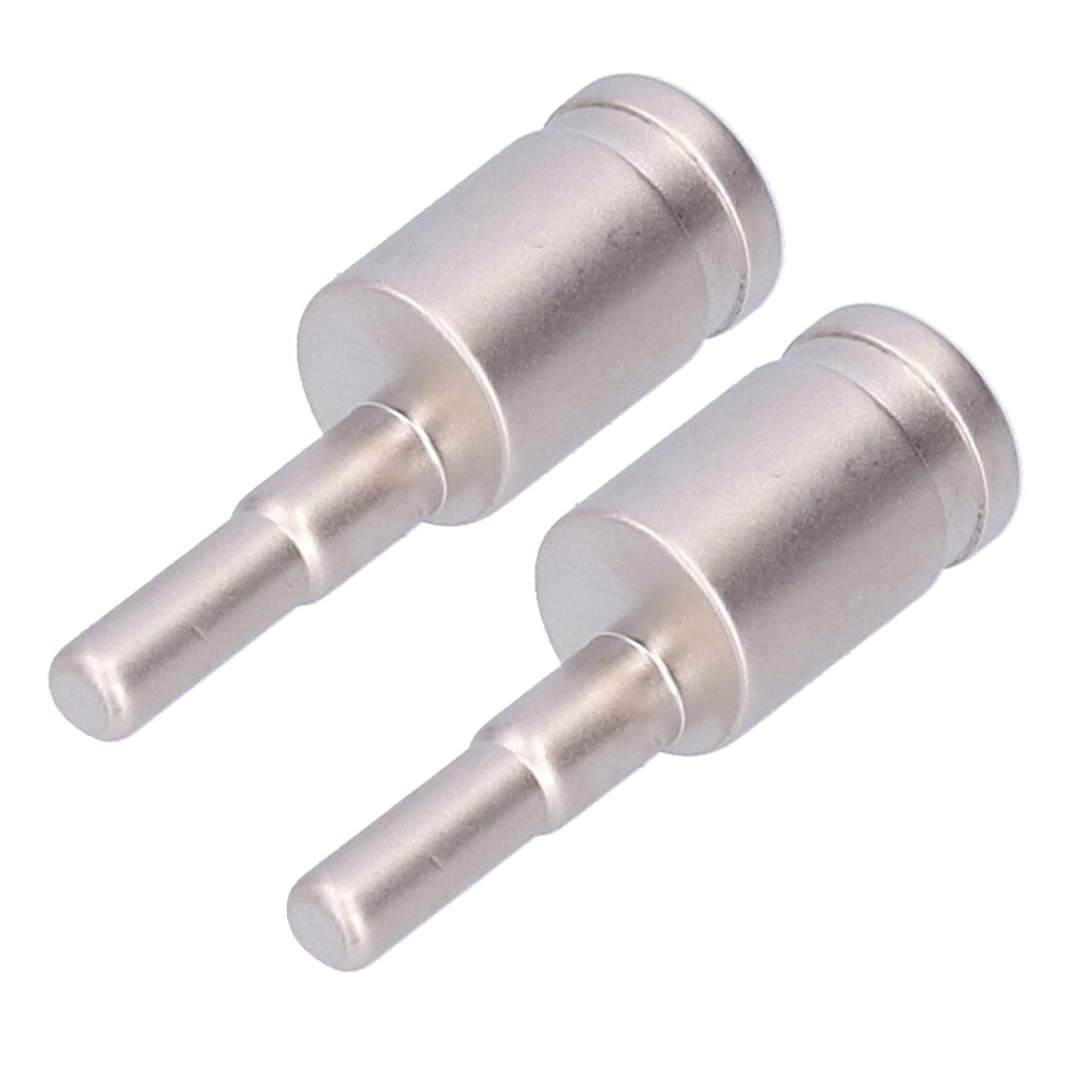 4Ga Copper Wire Reducer Terminal Connector 2Pcs For Car Audio Amplifier Silver 7601358969891