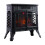 Living And Home Freestanding Electric Fireplace Heater with Remote Control 3