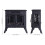 Living And Home Freestanding Electric Fireplace Heater with Remote Control 6