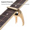 Guitar Capo Transfer Clip with Silicone Pad for String Instruments 8