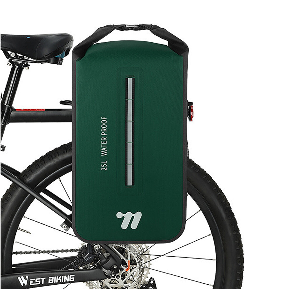 25L Water-Resistant Cycling Backpack Pannier Bag 3-in-1 Convertible-image-OPC-PMT5M8S-NEW