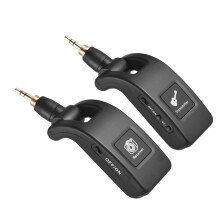 2.4G Wireless Guitar Kit with Rechargeable Transmitter Receiver 10H Play Time
