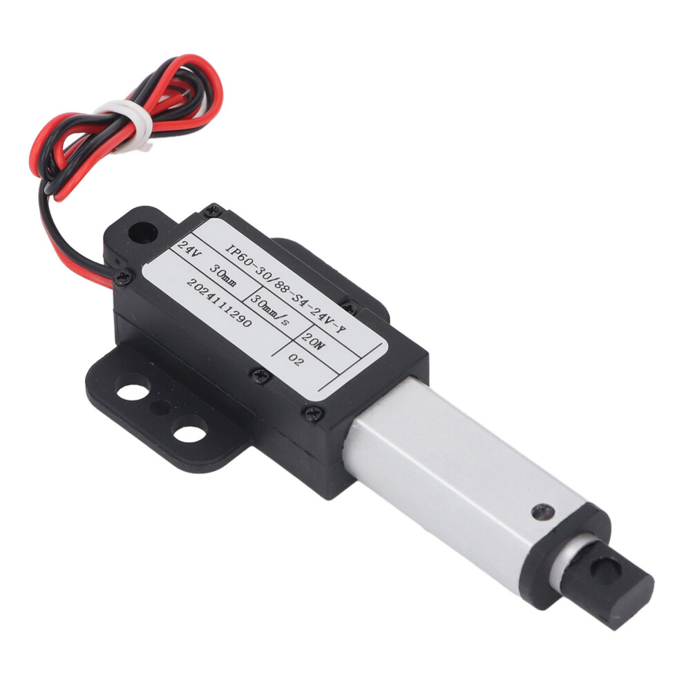Linear Actuator 30Mm Stroke 20N Thrust Waterproof Electric For Diy & Automation 8731358970944