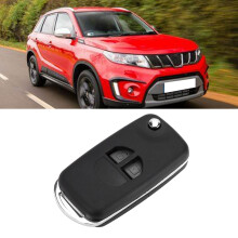 2-Tasten Auto-Fernbedienung Gehäuse für Suzuki Swift, Grand Vitara, Alto Schwarz