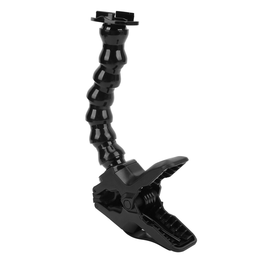 Flexible Clamp Mount With 8-Section Gooseneck, Universal Black 9361358972250