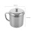 2St Kaffekoppar: Rostfritt Med Handtag Lock För Utebruk 3