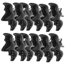 300pcs Halloween Bat Nail Charms Dark 3D Manicure Accessories