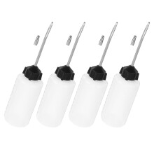 4Pcs Oljeflaska: Metallhals Med Lock, 120 Ml För Hem Och