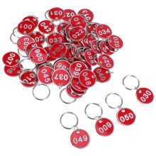 50Pcs Metall Siffer Etiketter 1-50 För Organisering Identifiering