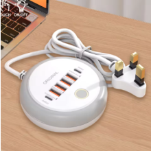 Zaprix 50W USB 6 Ports Fast Charger UK Plug