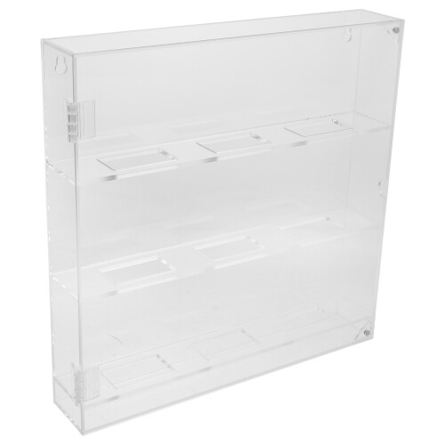 Hockeypuckdisplay: Akryl Väggmonterad 3- Rack För