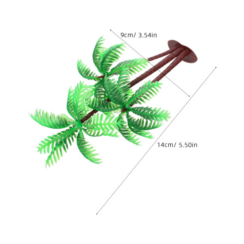 25Pcs Palmträd Tropiska För Modelltåg 1