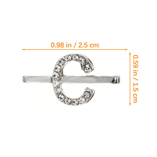 5Pcs -Legeringscharms Rings Kompatibla 38Mm 1