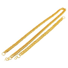 1 Set Gyllene Punkkedjor Halsband För Hip-Hop-