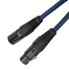 XLR Male to Female Cable 3m/9.8ft for Frequency Mixer DMX Stage Lighting