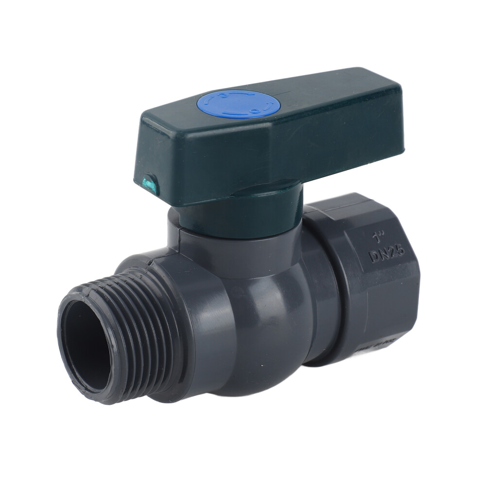 Garden Rain Barrel Spigot Pvc Kit 1In Dn25 Outdoor Water Tank Faucet Easy Fit 9301358975264