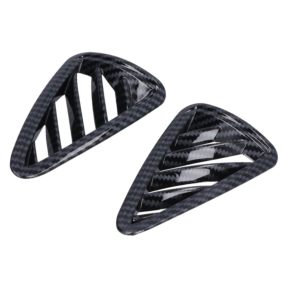 2Pcs Carbon Fiber Style Air Vent Cover Fit Mazda Cx-3 2017-2018 8441358976104
