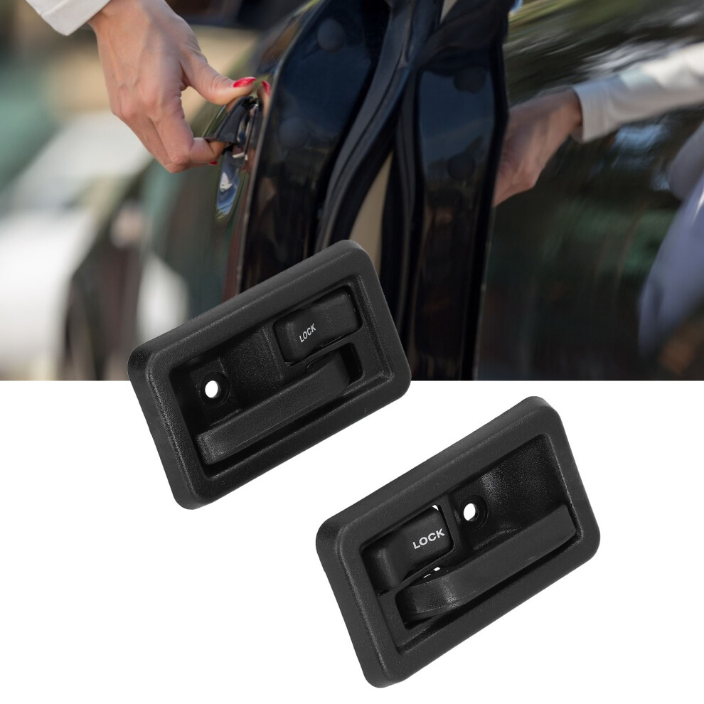 2Pcs Abs Car Door Handles For Jeep Wrangler 1987Â2004 Left/Right 113X68x35mm 8191358976351