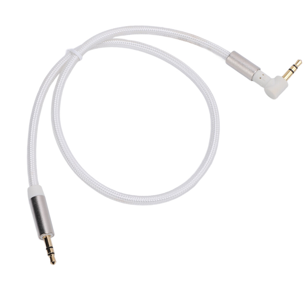 3.5Mm Right Angle Stereo Audio Cable 1.5M Plated For Headphones Gold 5051358978737