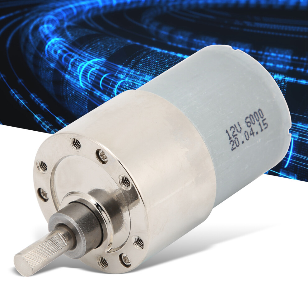 Dc12v Adjustable Speed Reduction Motor Xd-37Gb3530 500Rpm/Min 9311358978745