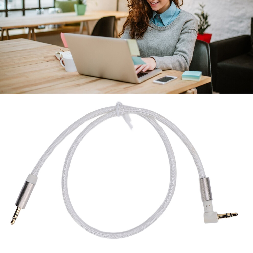 3.5Mm Male To Male Stereo Audio Cable 0.5M 90 -Plated Gold 9481358978813