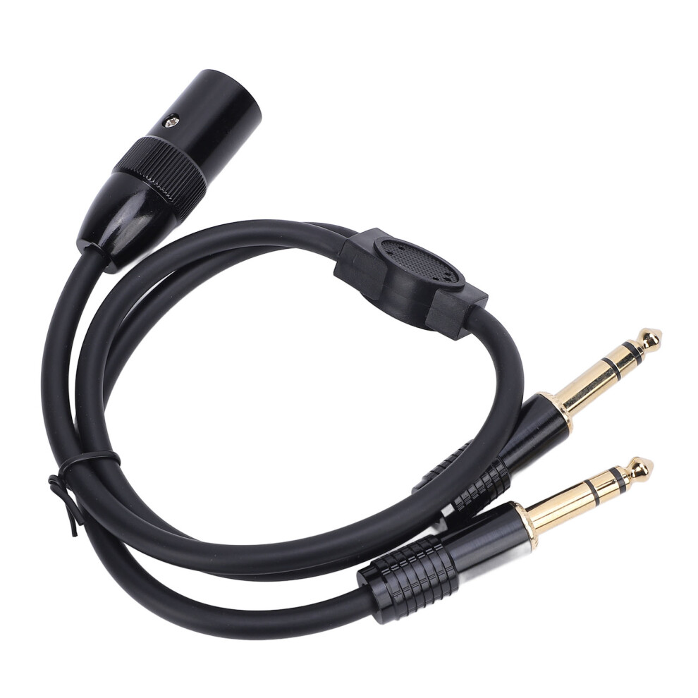 Xlr To 2 X 6.35Mm Stereo Converter Cable 0.5M 9351358978581