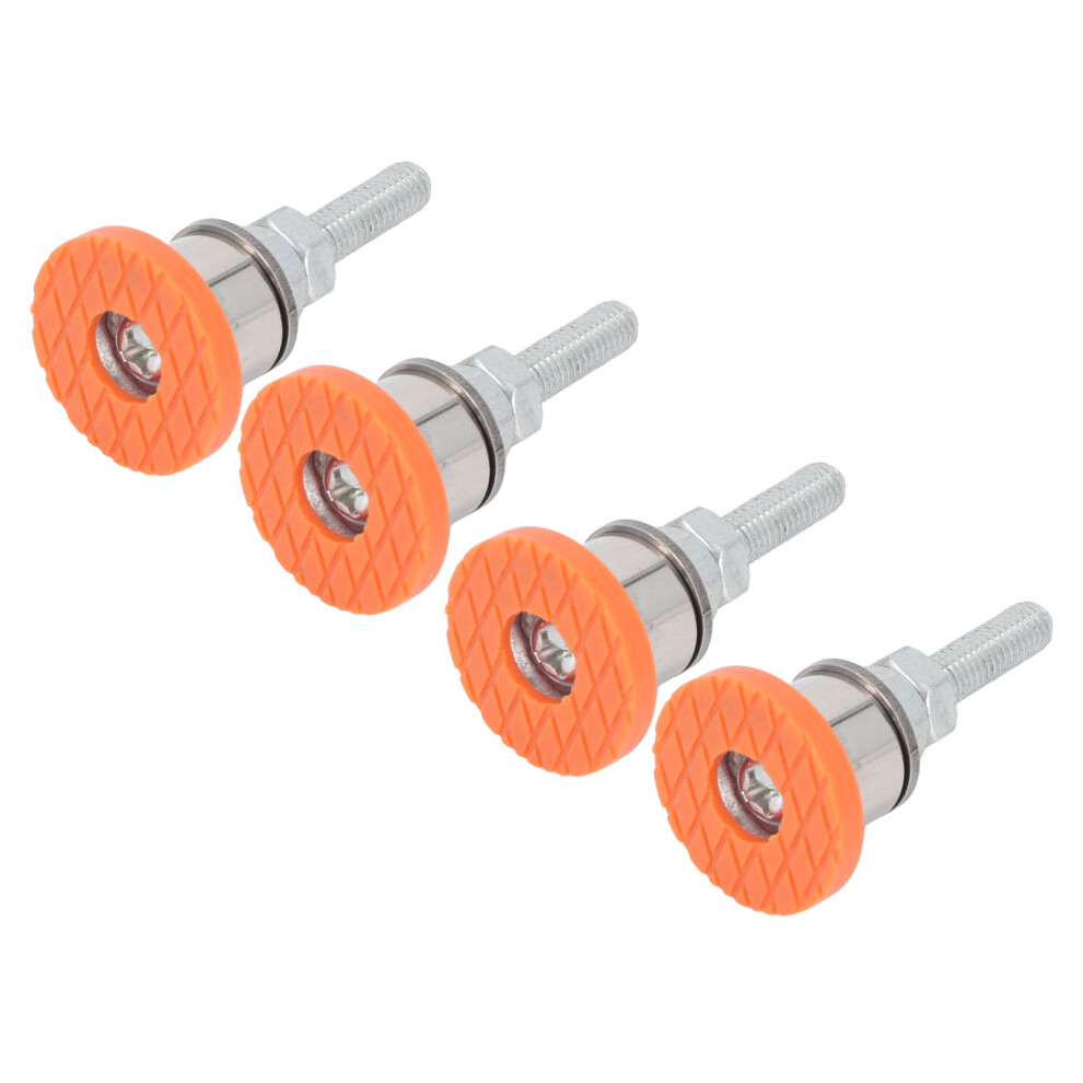 4Pcs Leveling Feet Rubber Pads For Cutting Machines, Stainless Steel 4951358981199