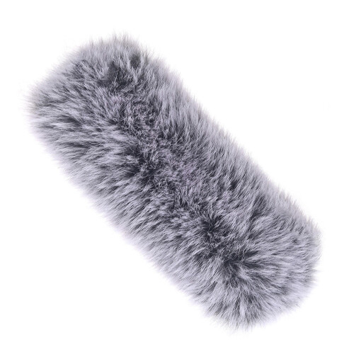 Furry Mikrofonvindskydd För Utomhusinspelning Popskydd