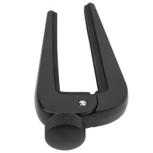 Noise-Free Pro Knob Design Capo for Guitar Ukulele Violin in Black