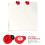 30Pièces Clips Rouge Pour Tableau Décor 10