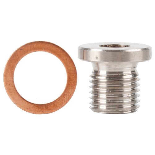 Robuster M12 1,25 mm O2-Sensor-Abdeckstopfen für Motorrad & Auto 1