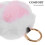 Plush Kattföttnyckelring Hänglås För Kvinnor Flickor 8