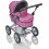 Molly Dolly Pink Dolls Pram With Adjustable Handle 8