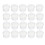 100Pcs Diy Örhängen Tillbehör Multifunktionella Öronproppar 6