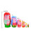 6 Layer Peppa Pig Matryoshka Russian Creative Gift Toy Hand Painted Dec. 1