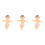 3Pcs Baby Jesus , Miniatyr Figur, 6