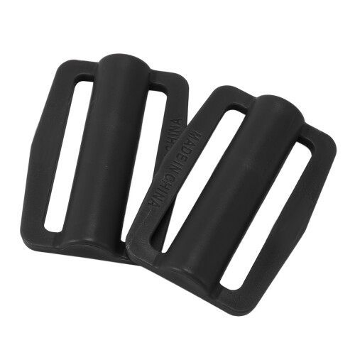 2Pcs Black Plastic Steel Dive Weights with Quick Release Buckle 80g