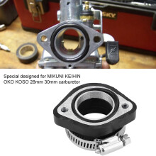 Motorcycle Vergaser Ansaugstutzen 28mm Gummi passend für VM24 Koso