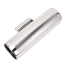 Stainless Steel Guiro Instrument 32x10cm Latin Percussion Shaker