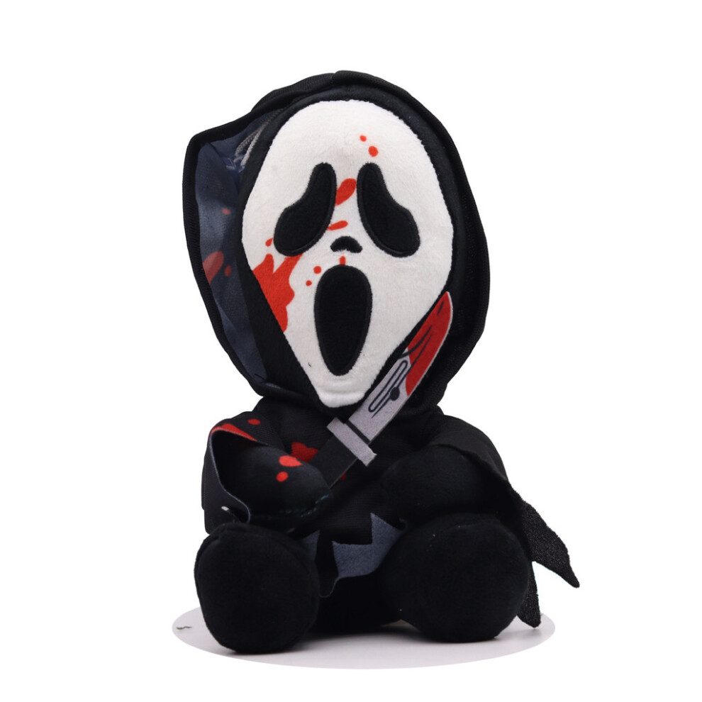 ( Reaper) Childs Play Ghost Bride Hello Kitty Horror Plush Toy For Decorations Halloween Black