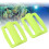 2Pcs Fluorescent Yellow Plastic Steel Dive Weights with Quick Release Buckle 7