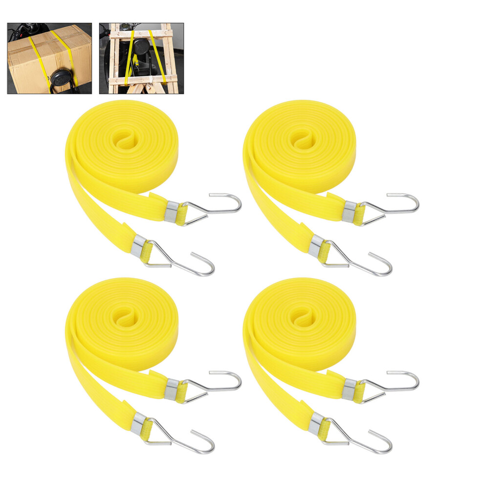 10Pcs Heavy Duty Bungee Cord 2Cm Width Transport Tie Down Rope 2.5M 4401358986675