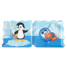 Baby-Bad Plastisches Buch, Reißfest, Baby-Duschspielzeug, Pinguin, für frühkindliche Bildung