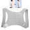 Adjustable Breathable Gray Back Posture Corrector Support Brace, Nylon 14